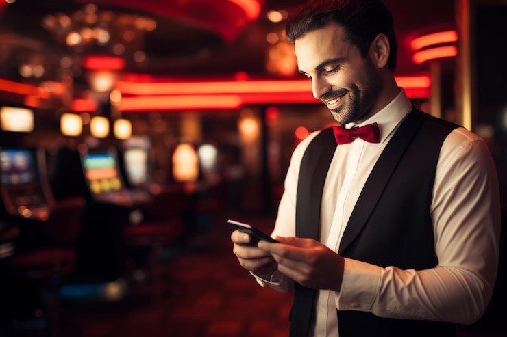 Pembayaran QRIS bolago88 di layar ponsel